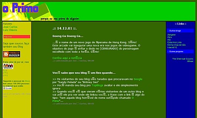 Layout de 2001