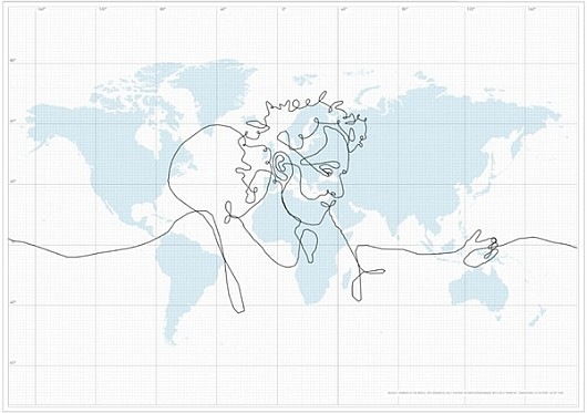 (FAKE) Biggest drawing in the world